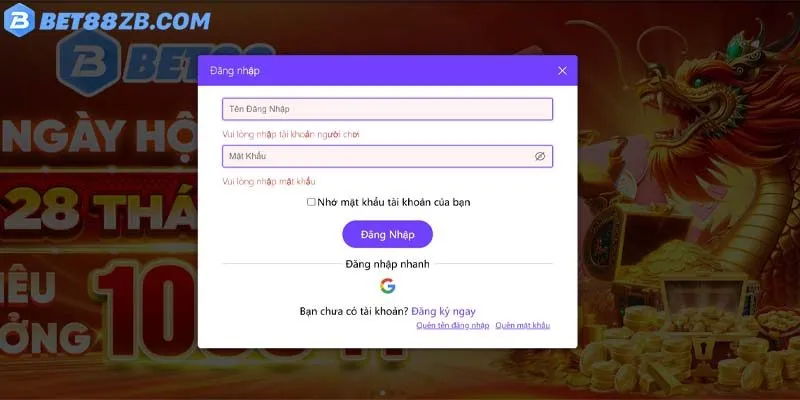 Quy định mà bạn cần nắm khi đăng nhập BET88
